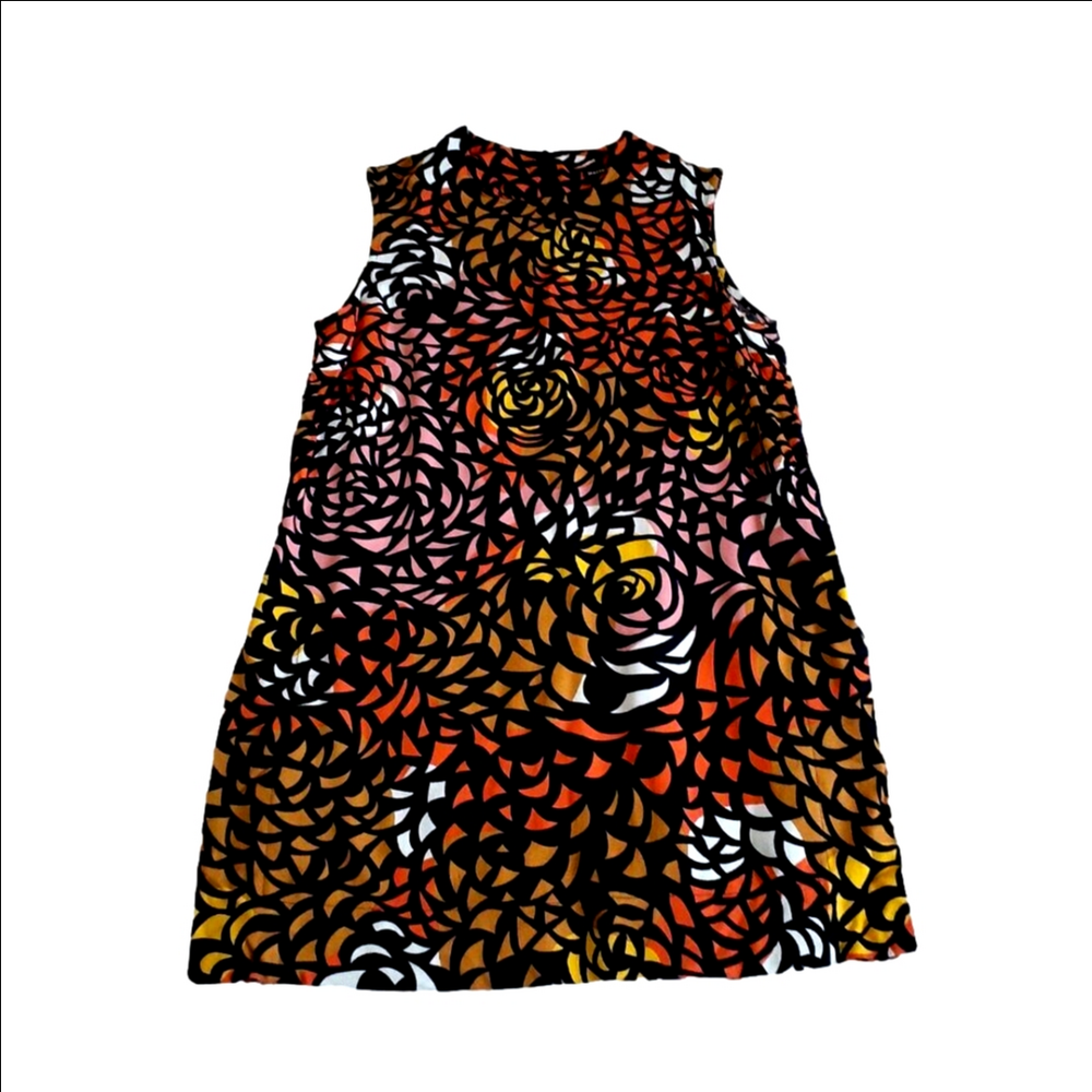 Marimekko Women's Size 34 (XS) Multicolor Retro Print Sleeveless Gita Tunic Top - Picture 5 of 16